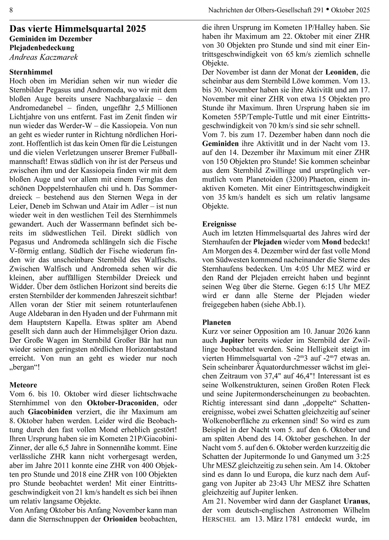 ON 290 2025 Beobachtungsquartal 3