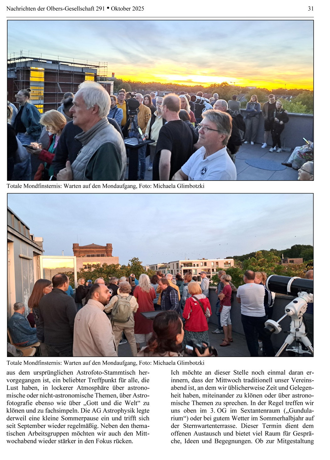 ON 290 2025 Vereinsleben