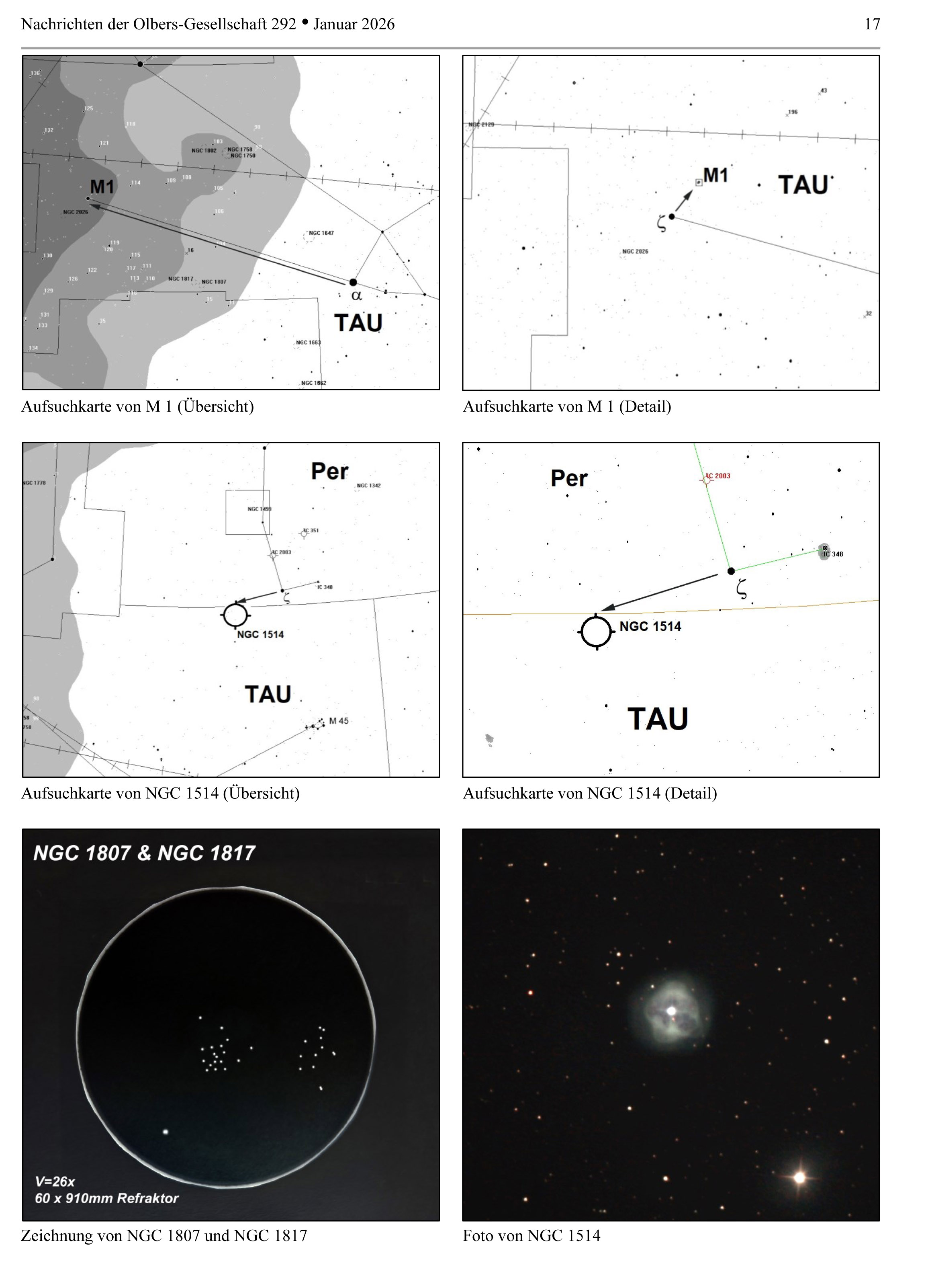 ON 292 2026 Beobachtungsquartal 1